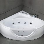 Baignoire Balnéo hublot TASMANIE WHITE Jets